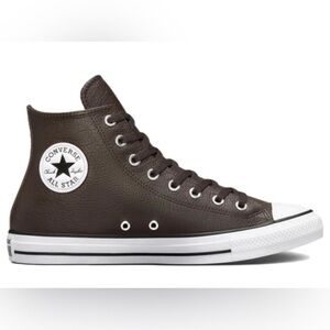 Converse Chuck Taylor All Star Tumbled‎ Leather velvet Brown size 10.5 women new
